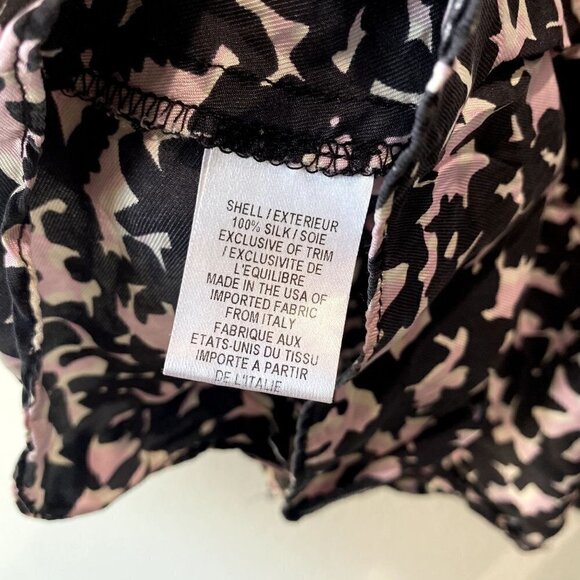 Milly Silk Button Side Sleeveless Top 4 - Picture 4 of 9